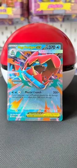 Pokemon TCG - Mega Feraligatr ex 043/217 Double Rare - Ascended Heroes - NM/M - Image 1