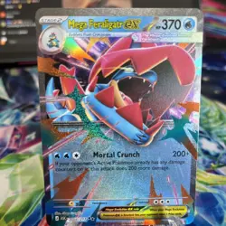 Mega Feraligatr ex Double Rare 043/217 Pokemon Ascended Heroes English NM - Image 1