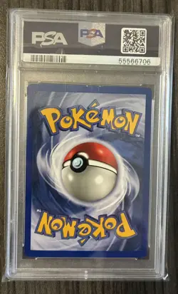 Haunter 6/62 Fossil Unlimited Holo Rare - WOTC Pokemon Card PSA 8 - Image 2