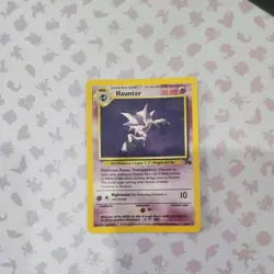 Haunter 6/62 Fossil Unlimited Holo Rare - WOTC Pokemon Card - Image 1