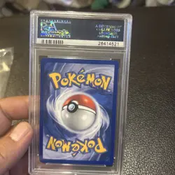 1st Edition Sabrina’s Psychic Control 121/132 Gym Challenge Pokemon Card psa 9 - Image 4