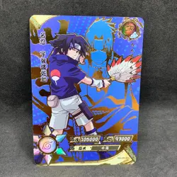 Naruto Kayou CCG - Sasuke Uchiha ZR-002 Full Art - Tier 2 Exclusive Card - NM - Image 1