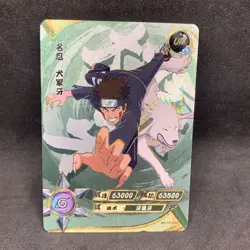 Naruto Kayou CCG - Kiba Unuzuka UR-087 Ultra Rare - Naruto Trading Card - NM - Image 1