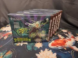 5x Secrets of Strixhaven Collector Booster Omega Pack Sealed Magic the Gathering - Image 1