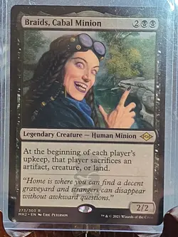 Braids, Cabal Minion Modern Horizons 2 MTG Regular Near Mint - Image 3