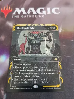 Mtg. Sheoldred's Edict. Foil. Secrets of Strixhaven: Mystical Archive. Nm - Image 1