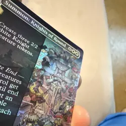 Summon Knights Of Round (Borderless) 359 FOIL Final Fantasy - FFVII MTG - NM - Image 3