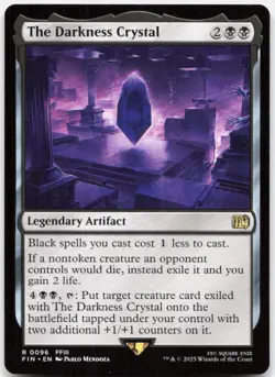 The Darkness Crystal 96 Near Mint FINAL FANTASY Rare Foil Magic: The Gathering - Image 1