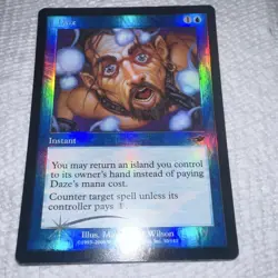 Wizards of the Coast Magic: The Gathering Daze 2000 Blue Foil English #30/143 - Image 2