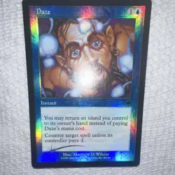 Wizards of the Coast Magic: The Gathering Daze 2000 Blue Foil English #30/143 - Image 3