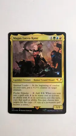 MTG - Magus Lucea Kane - Warhammer 40k - Mythic Foil - NM Condition - Image 1