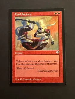 Final Fortune Mirage HP bend MTG Magic the Gathering - Image 1