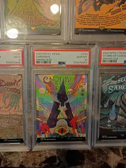 2023 MTG LTR Showcase Poster PSA 10 Lot - Image 2