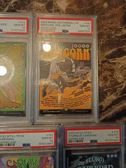 2023 MTG LTR Showcase Poster PSA 10 Lot - Image 3