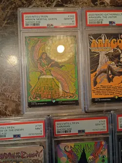 2023 MTG LTR Showcase Poster PSA 10 Lot - Image 4