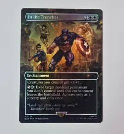 In the Trenches (Rainbow Foil) 1729 Secret Lair Magic: The Gathering Foil NM - Image 1