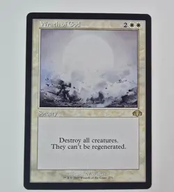Wrath of God (Retro Frame) 279 Rare Dominaria Remastered Magic: The Gathering NM - Image 1