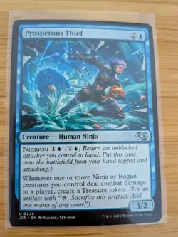 MTG Prosperous Thief 0346 J25 Foundations M/NM Free UK P&P - Image 1