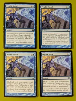 Psychic Spiral x4 Return to Ravnica 4x Playset Magic the Gathering MTG - Image 1