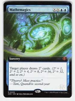MATHEMAGICS (EXTENDED ART) - Magic: The Gathering - SMILSHKALNE NM/M - Image 1