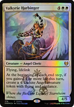 DM - Foil - Valkyrie Harbinger - 374 - Media Promos - Image 1