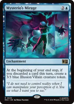 NM Mysterio's Mirage, MTG, Super Heroes, Magic the Gathering, 630 - Image 1