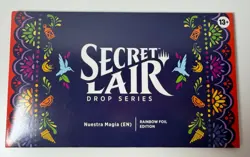 Magic the Gathering MTG Secret Lair Nuestra Magia Rainbow Foil Sealed New NALAC - Image 1