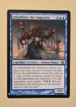 MTG Sakashima the Impostor NM - Mystery Booster The List Fast FREE Shipping! - Image 1