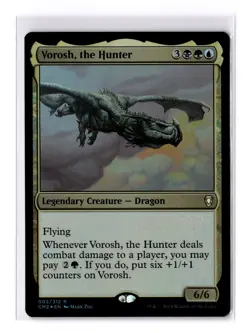 MTG - Vorosh, the Hunter 003/312 Commander Anthology Volume II Foil - NM - Image 1