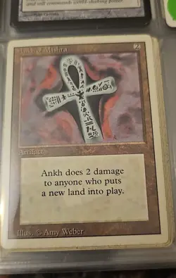 Ankh of Mishra Revised Edition Regular Magic the Gathering MTG - Image 1