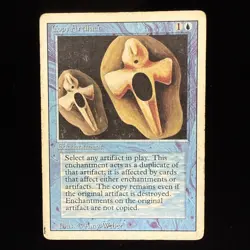 Magic the Gathering Copy Artifact (1995 Revised Edition) HP #15 - Image 1