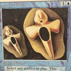 Magic the Gathering Copy Artifact (1995 Revised Edition) HP #15 - Image 2