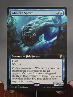 Aboleth Spawn (Extended Art) Commander Legends: Battle for Baldur's Gate Regular - Image 1