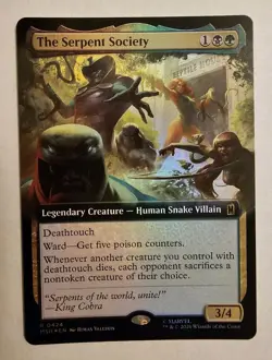 The Serpent Society (Extended Art) Marvel Super Heroes Foil - Image 1