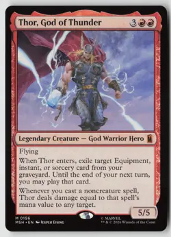 Thor, God of Thunder MSH 156 NM - Image 1
