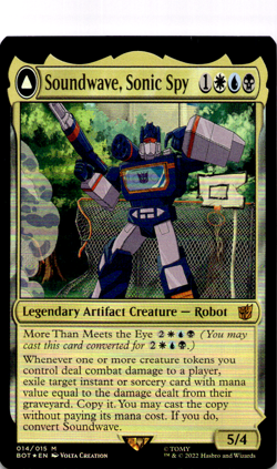 Soundwave, Sonic Spy Universes Beyond: Transformers NM - Image 1