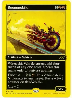 Boommobile (First-Place Foil) - 0454 - Aetherdrift - MTG - NM/M - Image 1