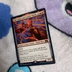MTG The Vision and Scarlet Witch (0707) Non-Foil Base M Marvel Super Heroes NM - Image 4