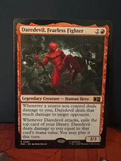 Daredevil, Fearless Fighter 685 Commander: Marvel Super Heroes NM - Image 1