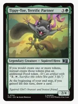 Tippy-Toe, Terrific Partner Commander: Marvel Super Heroes Foil - Image 1