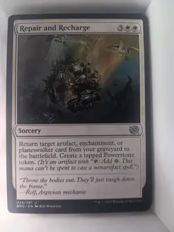 Repair and Recharge 24 Uncommon The Brothers' War Magic: The Gathering Near Mint - Image 1
