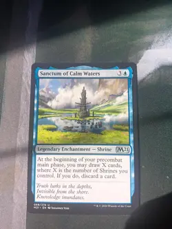 Sanctum of Calm Waters 68 Uncommon Core Set 2021 Magic: The Gathering LP - Image 1