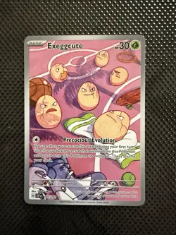 Pokemon TCG Exeggcute 192/191 Illustration Rare Surging Sparks - Image 1