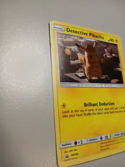 Pokemon Tcg, Detective Pikachu, Sm Blackstsr Promo, Sm194 - Image 2