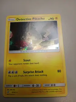 Pokemon Tcg, Detective Pikachu, 10/18 - Image 1
