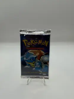 Base Set Pokemon Booster Pack Spanish 1999 Blastoise Art Rare - Image 1