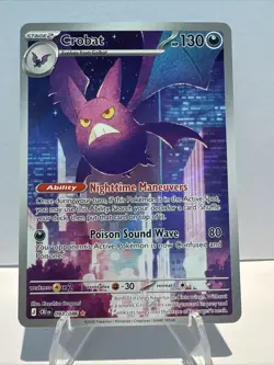 Pokemon TCG: Crobat (Illustration Rare) - 93/86 - ME: Chaos Rising - Image 1