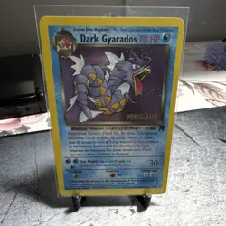 Pokemon Dark Gyarados Holo Ultra Rare TCG Card 8/82 2000 Prerelease Promo LP - Image 1