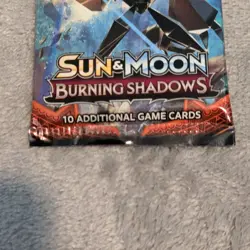 Pokemon TCG Burning Shadows Booster Pack (10 Cards) English Necrozma 6+ 0108 - Image 2