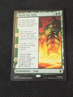 World War Hulk 197 Marvel Super Heroes Card Game MTG Near Mint TCG Magic Rare NM - Image 1